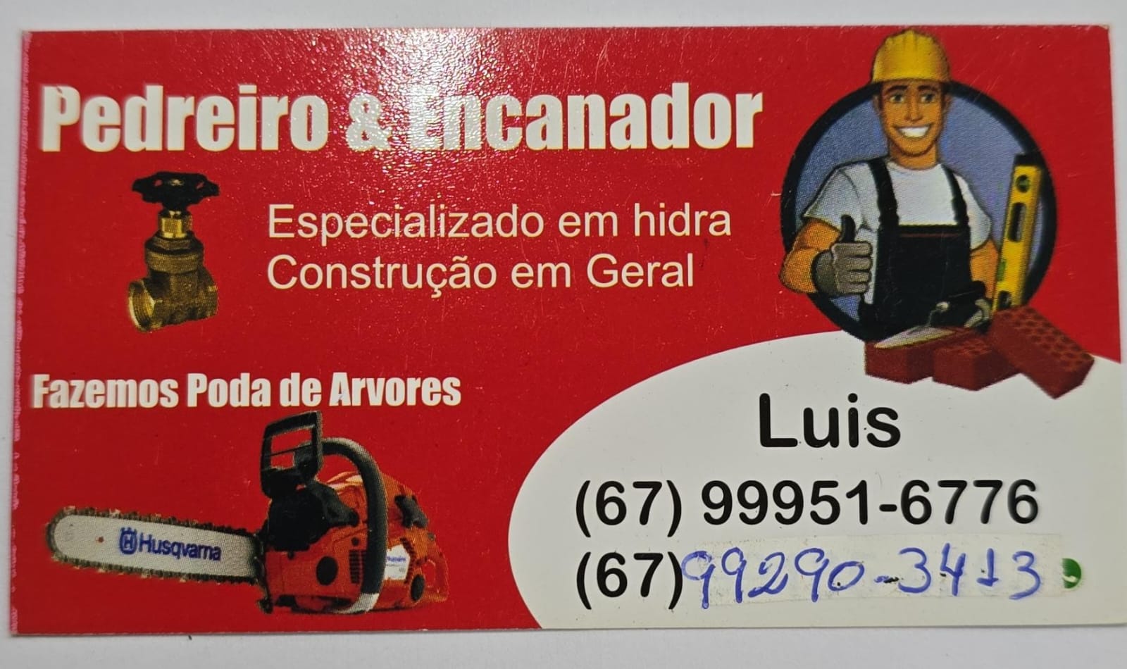 Luis - Pedreiro