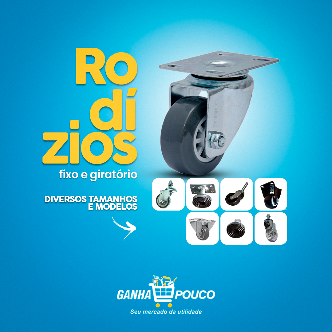 Rodízios e Ferragens